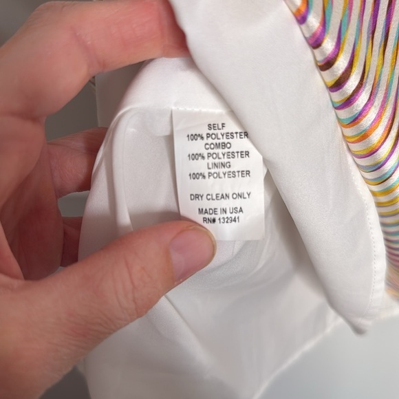 Amanda Uprichard FAME Mini Dress in Optic Print - S - Picture 9 of 9